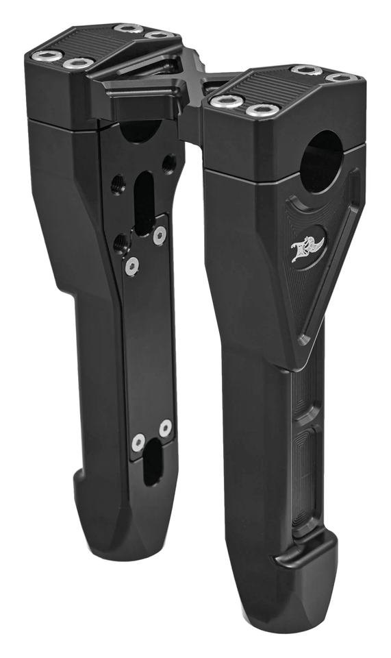KEN'S FACTORY NEXT LEVEL RISERS FOR 1 1/8" HANDLEBARS | Big Twin | Dyna | FX | FXR | Softail | Sportster | Touring | Trike